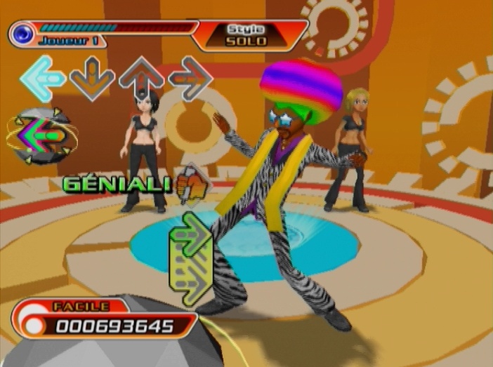 Pantallazo de Dancing Stage Hottest Party para Wii