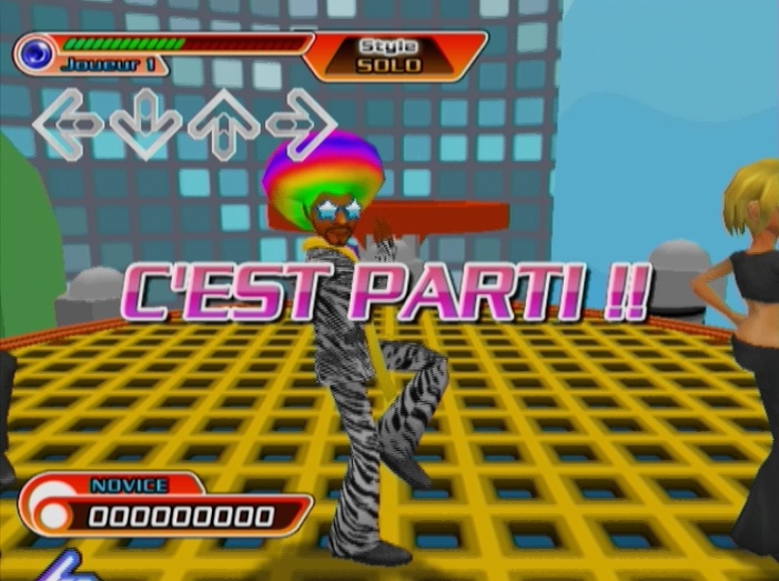 Pantallazo de Dancing Stage Hottest Party para Wii