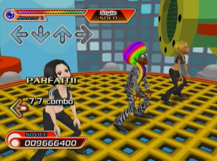 Pantallazo de Dancing Stage Hottest Party para Wii