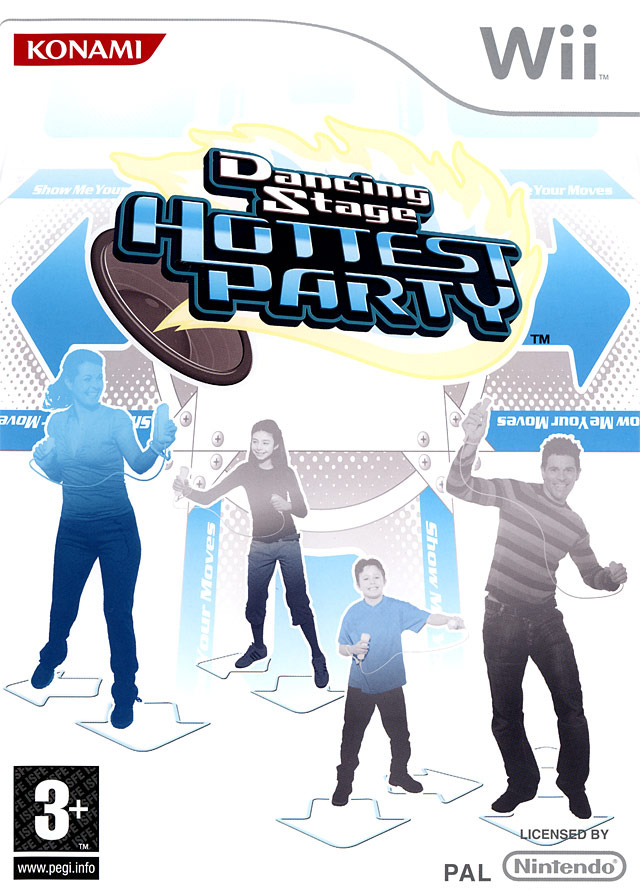 Caratula de Dancing Stage Hottest Party para Wii