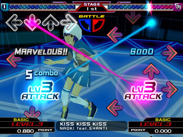 Pantallazo de Dancing Stage SuperNova 2 para PlayStation 2