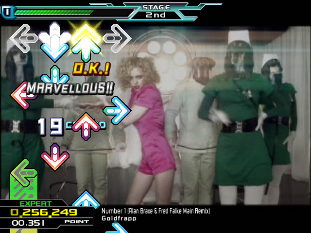 Pantallazo de Dancing Stage SuperNova 2 para PlayStation 2