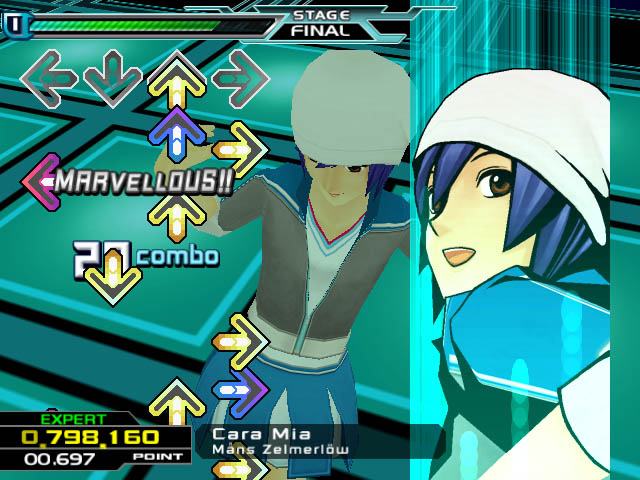 Pantallazo de Dancing Stage SuperNova 2 para PlayStation 2