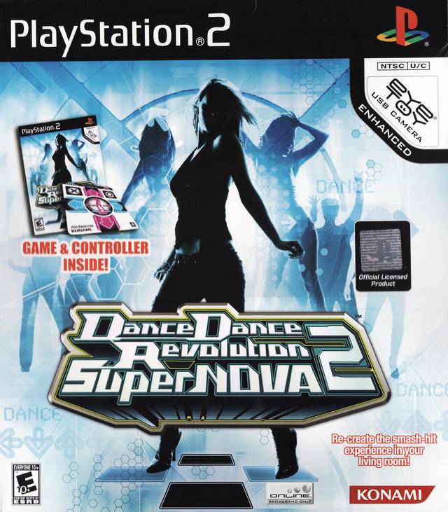 Caratula de Dancing Stage SuperNova 2 para PlayStation 2