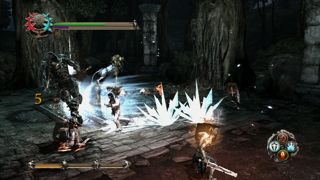 Pantallazo de Dantes Inferno The Dark Forest para PlayStation 3