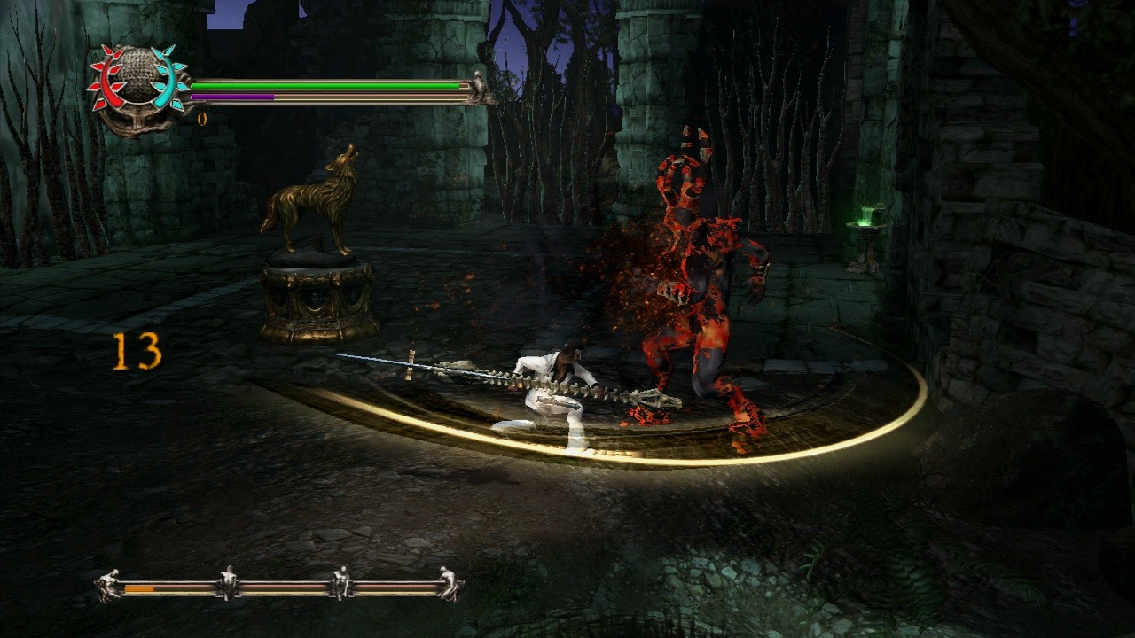 Pantallazo de Dantes Inferno The Dark Forest para PlayStation 3