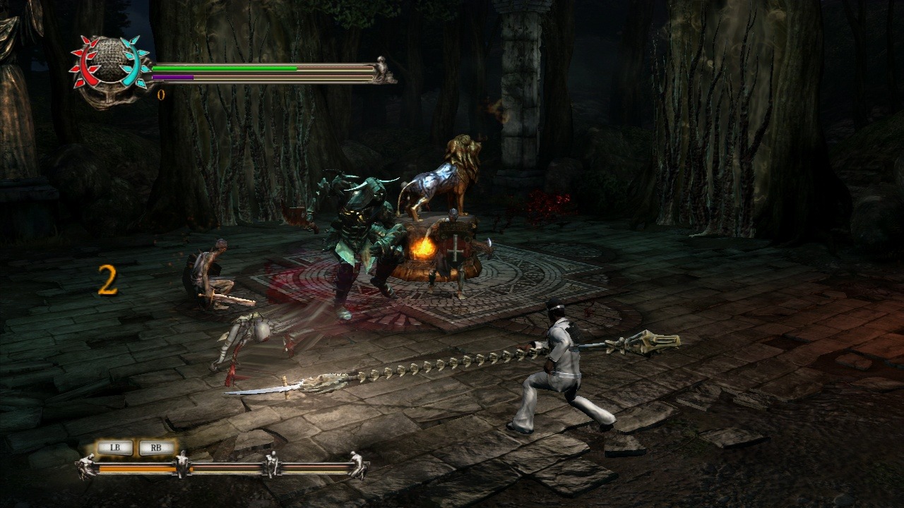 Pantallazo de Dantes Inferno The Dark Forest para PlayStation 3