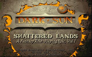 Pantallazo de Dark Sun: Shattered Lands para PC