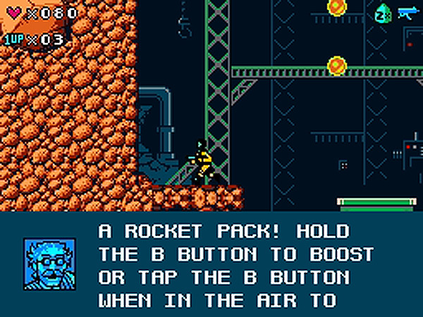 Pantallazo de Dark Void Zero (Dsi Ware) para Nintendo DS
