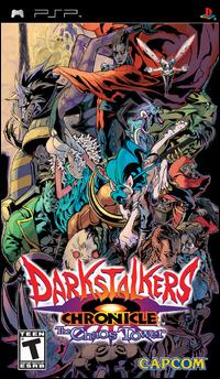 Caratula de Darkstalkers Chronicle: The Chaos Tower para PSP