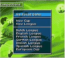 Pantallazo de David O'Leary'sTotal Soccer 2000 para Game Boy Color