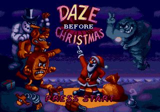 Pantallazo de Daze Before Christmas (Europa) para Sega Megadrive