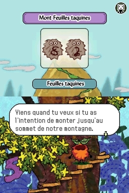 Pantallazo de De diez en diez: Una aventura matemática para Nintendo DS