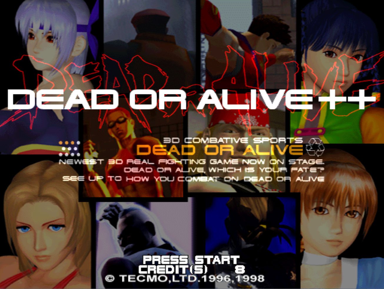 Pantallazo de Dead or Alive ++ para M.A.M.E.
