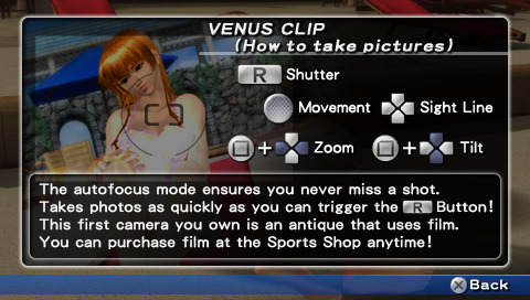 Pantallazo de Dead or Alive Paradise para PSP