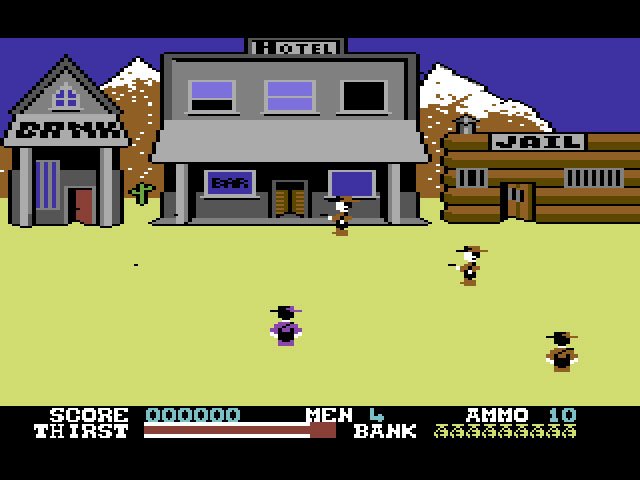 Pantallazo de Dead or Alive para Commodore 64