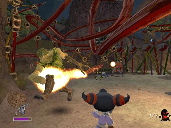 Pantallazo de Death Jr. 2 : Root Of Evil para Wii