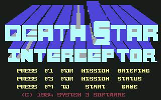 Pantallazo de Death Star Interceptor para Commodore 64