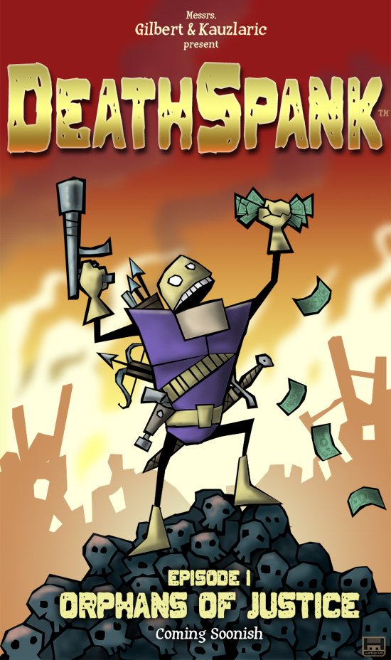 Caratula de DeathSpank: Episode 1: Orphans Of Justice para PC