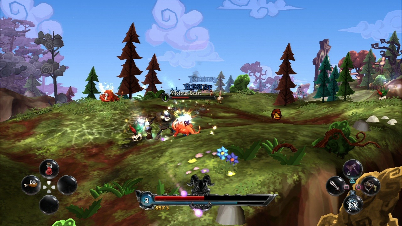 Pantallazo de DeathSpank: Episode 1: Orphans of Justice para PlayStation 3