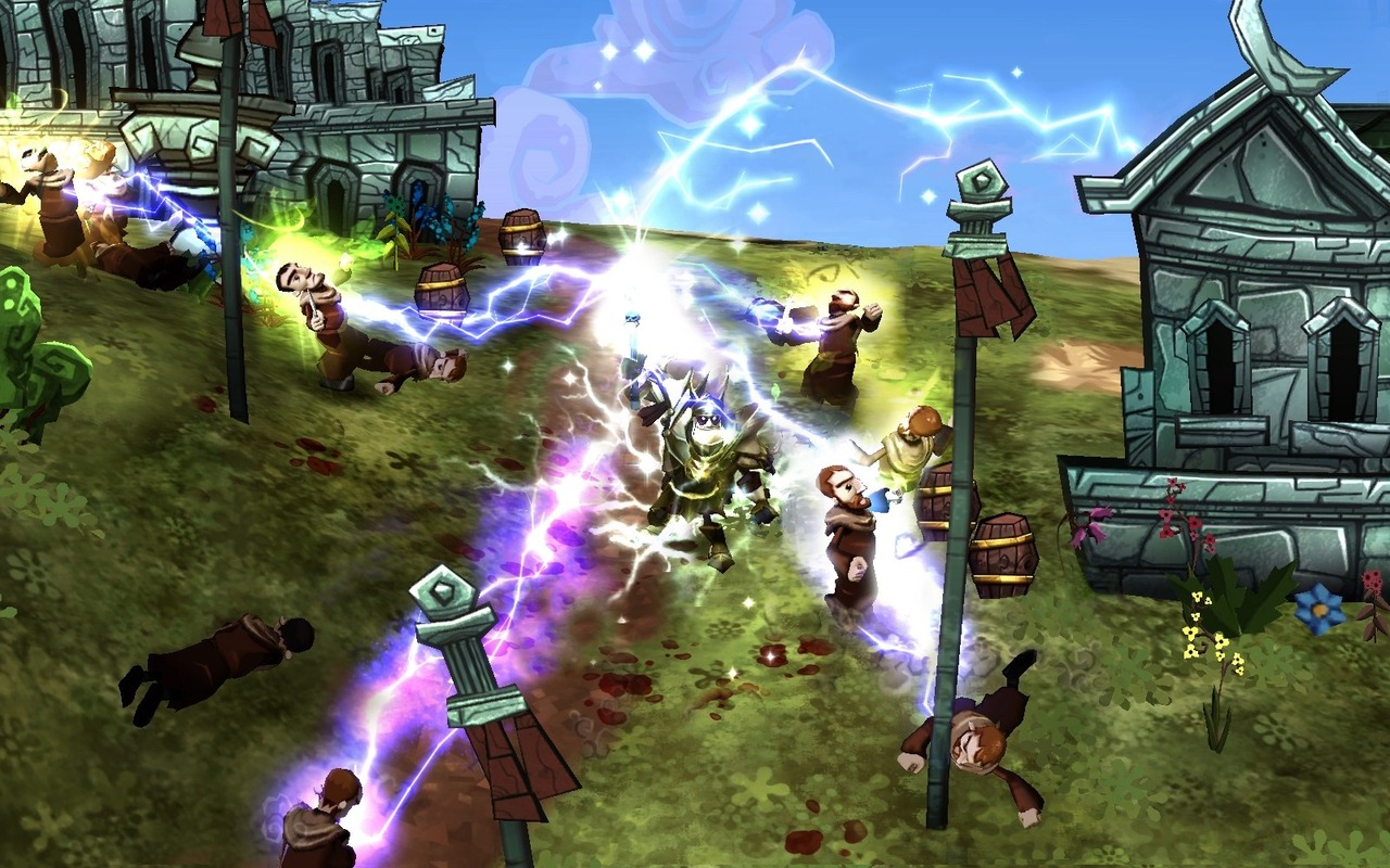 Pantallazo de DeathSpank: Episode 1: Orphans of Justice para Xbox 360