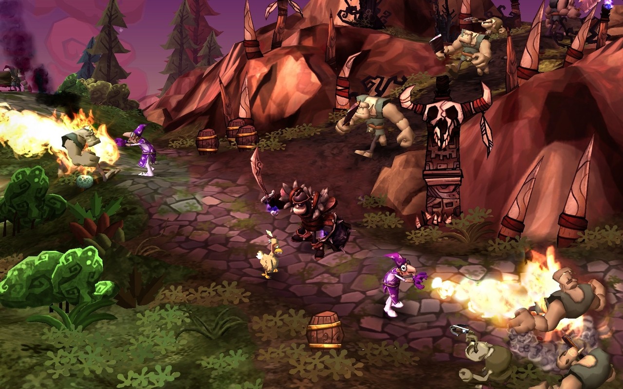 Pantallazo de DeathSpank: Episode 1: Orphans of Justice para Xbox 360