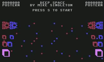 Pantallazo de Deep Space para Commodore 64