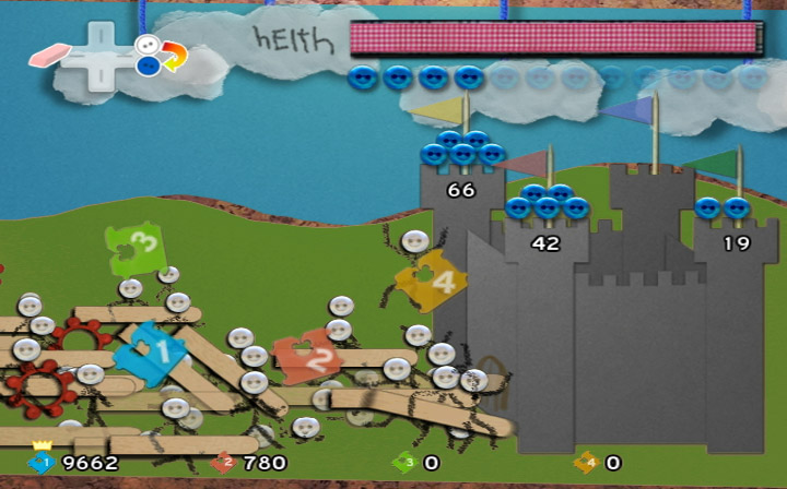 Pantallazo de Defend Your Castle (Wii Ware) para Wii