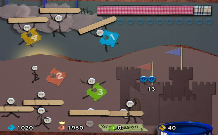 Pantallazo de Defend Your Castle (Wii Ware) para Wii