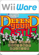 Caratula de Defend Your Castle (Wii Ware) para Wii
