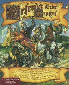 Caratula de Defender Of The Crown para Amiga