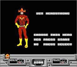 Pantallazo de Defenders of Dynatron City para Nintendo (NES)