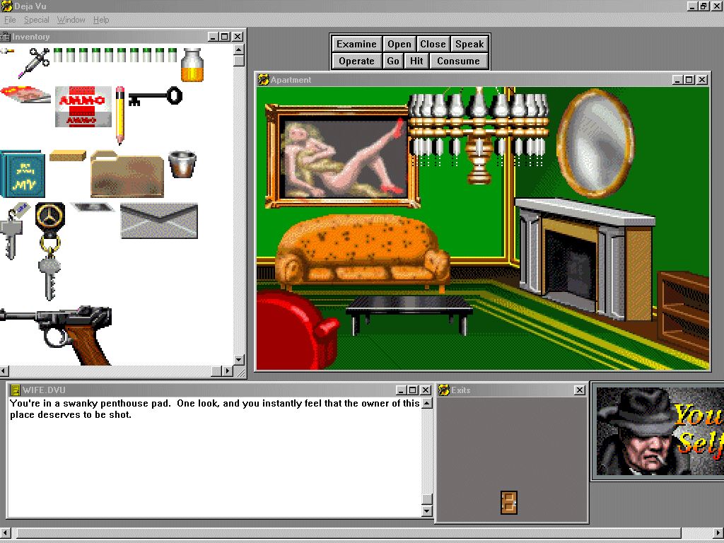 Pantallazo de Deja Vu: A Nightmare Comes True para PC