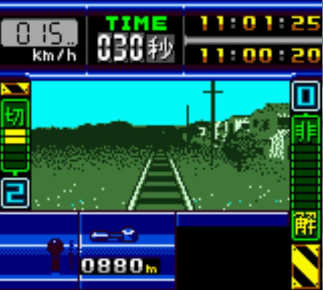 Pantallazo de Densha De Go! para Game Boy Color