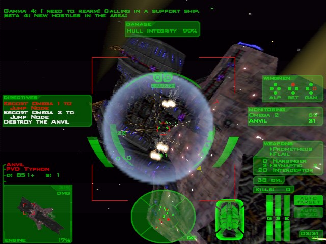 Pantallazo de Descent: FreeSpace -- Silent Threat para PC