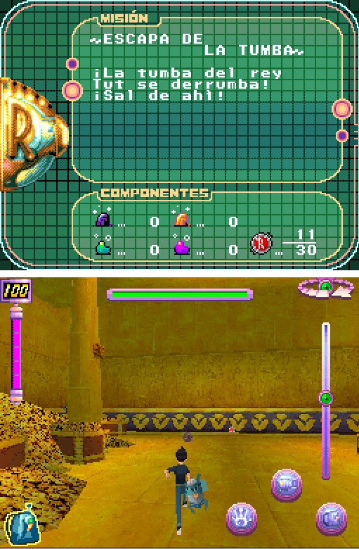 Pantallazo de Descubriendo a los Robinsons para Nintendo DS