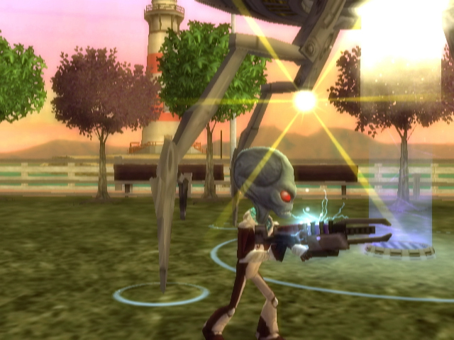 Pantallazo de Destroy All Humans! Big Willy Unleashed para Wii