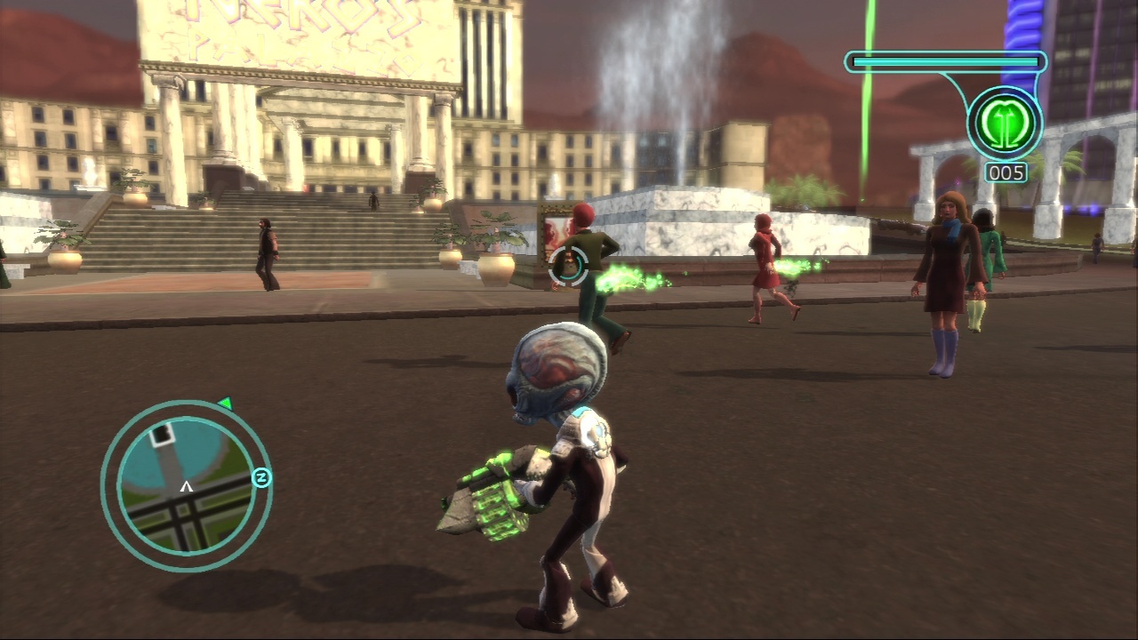 Pantallazo de Destroy All Humans! El Camino del Recto Furon para PlayStation 3