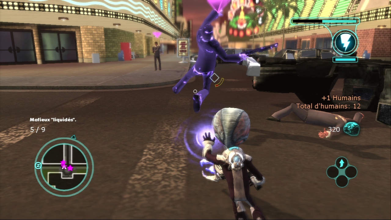 Pantallazo de Destroy All Humans! El Camino del Recto Furon para PlayStation 3