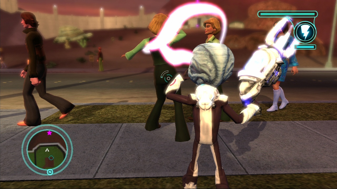 Pantallazo de Destroy All Humans! El Camino del Recto Furon para Xbox 360