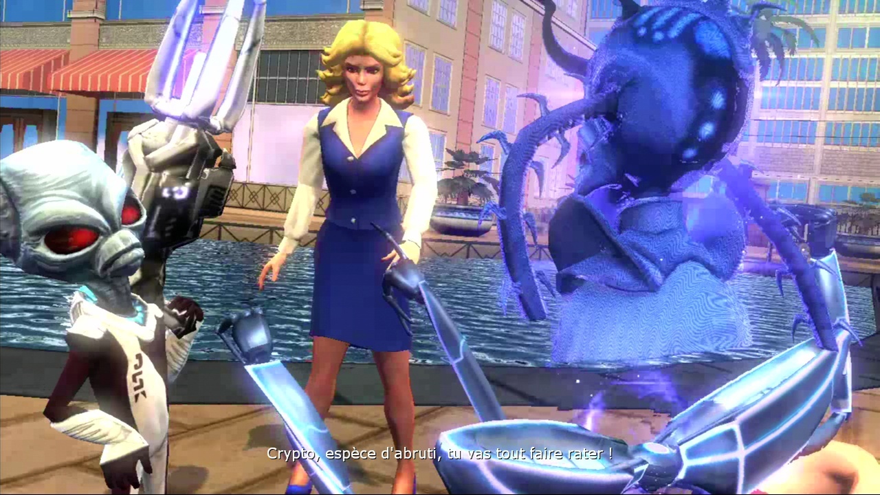 Pantallazo de Destroy All Humans! El Camino del Recto Furon para Xbox 360