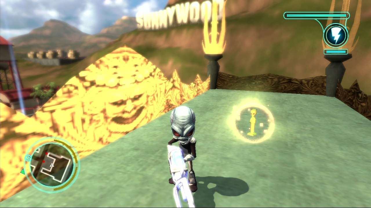 Pantallazo de Destroy All Humans! El Camino del Recto Furon para Xbox 360