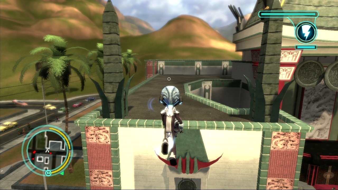 Pantallazo de Destroy All Humans! El Camino del Recto Furon para Xbox 360