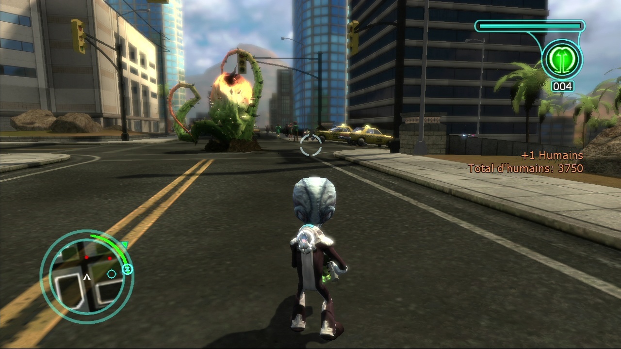 Pantallazo de Destroy All Humans! El Camino del Recto Furon para Xbox 360