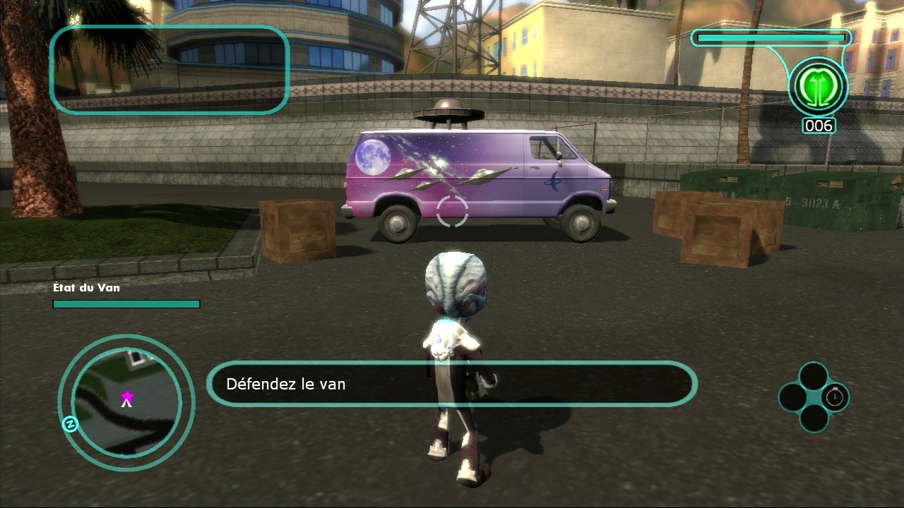 Pantallazo de Destroy All Humans! El Camino del Recto Furon para Xbox 360