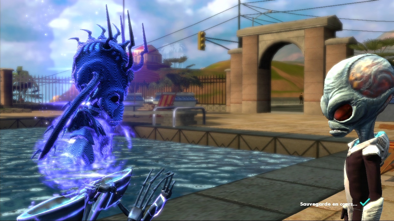Pantallazo de Destroy All Humans! El Camino del Recto Furon para Xbox 360