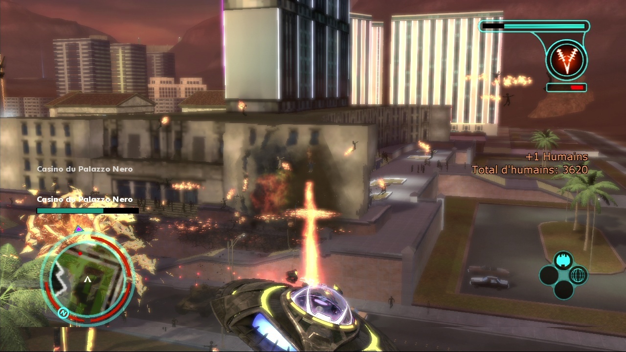 Pantallazo de Destroy All Humans! El Camino del Recto Furon para Xbox 360