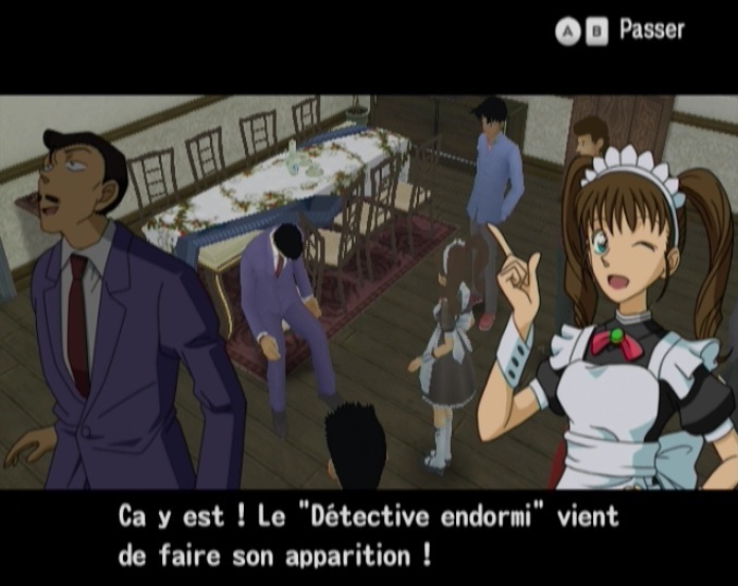 Pantallazo de Detective Conan: La Investigacion de Mirapolis para Wii