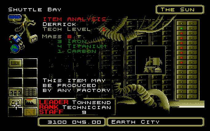 Pantallazo de Deuteros: The Next Millennium para Atari ST