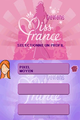 Pantallazo de Deviens Miss France para Nintendo DS